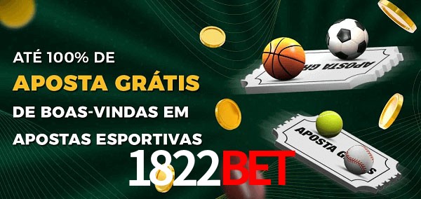 1822Bet Ate 100% de Aposta Gratis